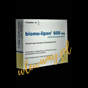 BiomoLipon / Kwas Alfa-liponowy 5amp - Biomo pharma